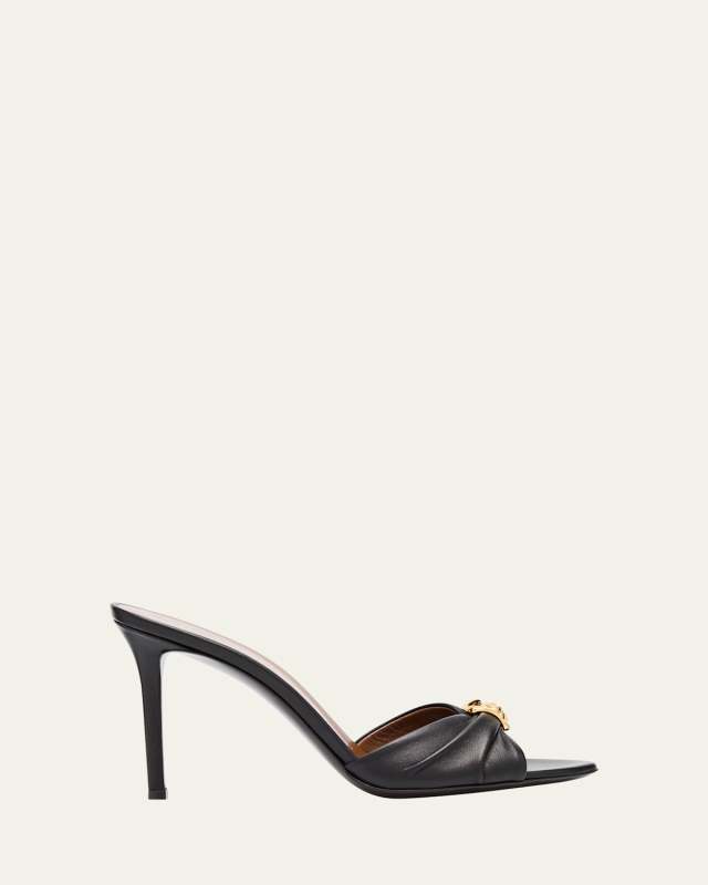 Nappa Leather Gem Sandals